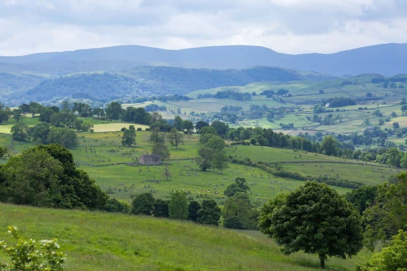 Landscape image of the Lowther Valley