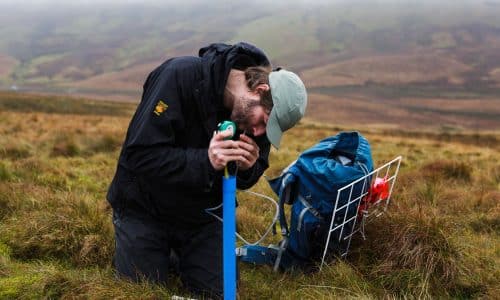 Water loggers at Wasdale help us track changes in water levels.